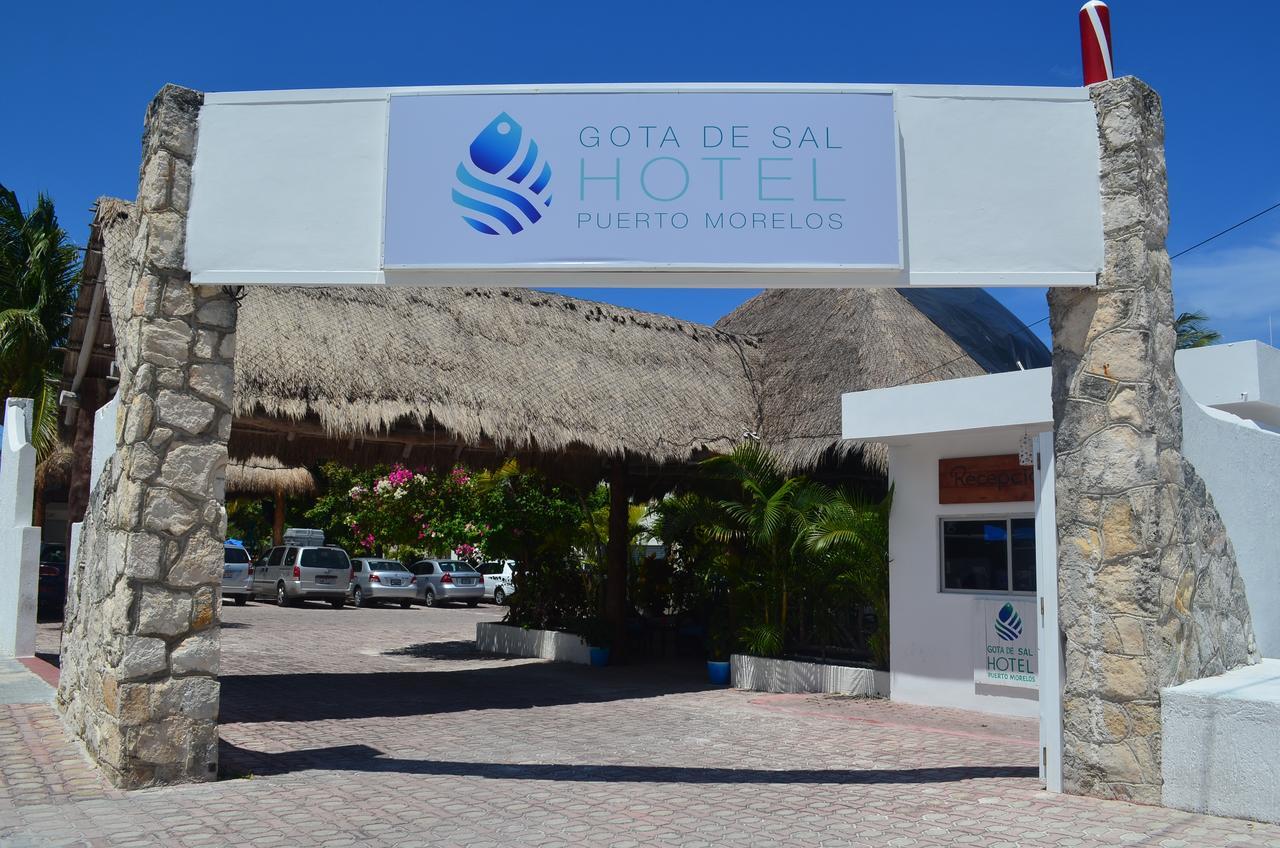 Hotel Gota De Sal Puerto Morelos Buitenkant foto